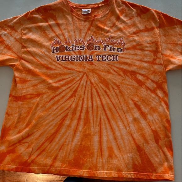 Hanes Virginia Tech “Hokies on Fire” T-shirt, 2X - Picture 6 of 8